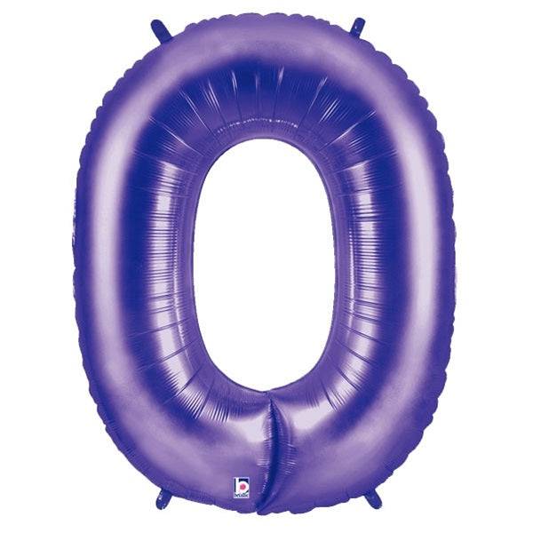 34" Megaloon Number 0 - Purple