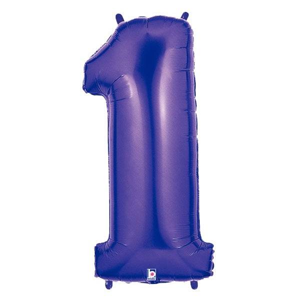 34" Megaloon Number 1 - Purple