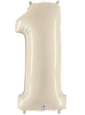 34" Megaloon Number 1 - White Sand