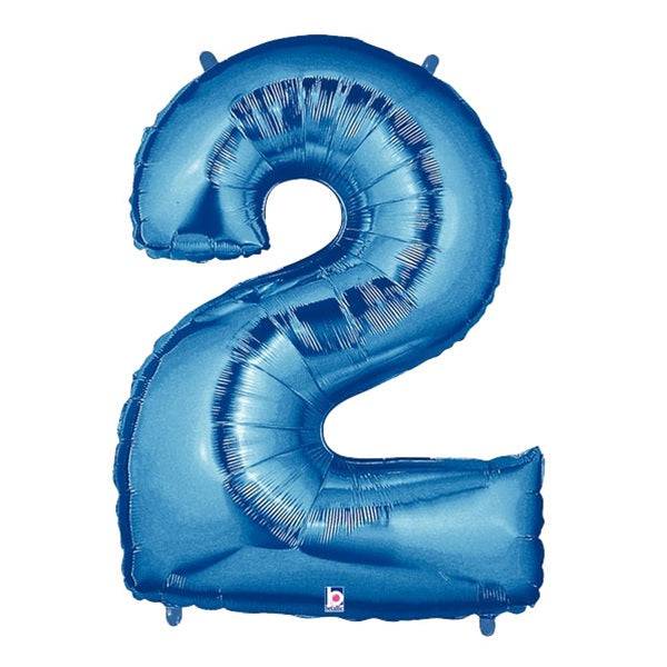 34" Megaloon Number 2 - Blue