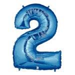 34" Megaloon Number 2 - Blue