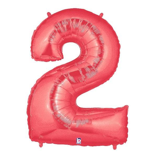 34" Megaloon Number 2 - Red