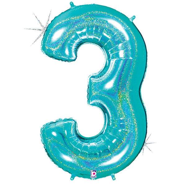 34" Megaloon Number 3 - Robin's Egg Blue