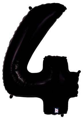 34" Megaloon Number 4 - Black