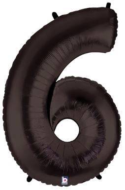 34" Megaloon Number 6 - Black