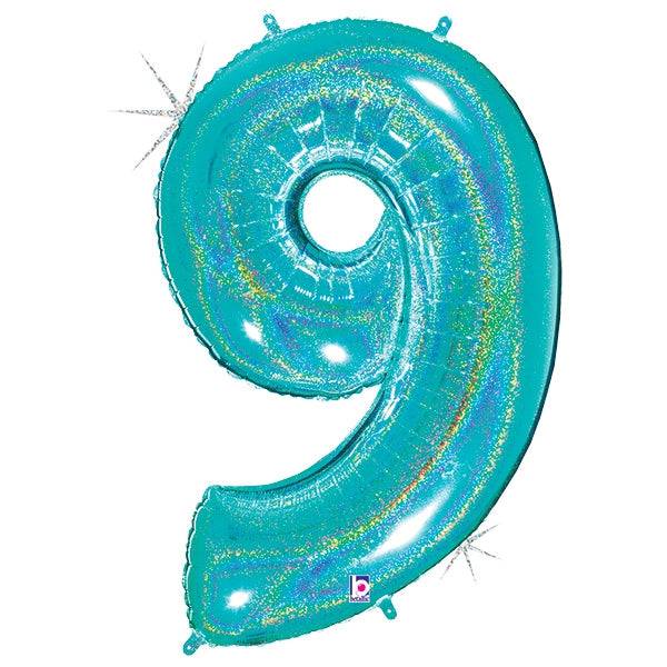 34" Megaloon Number 9 - Robin's Egg Blue