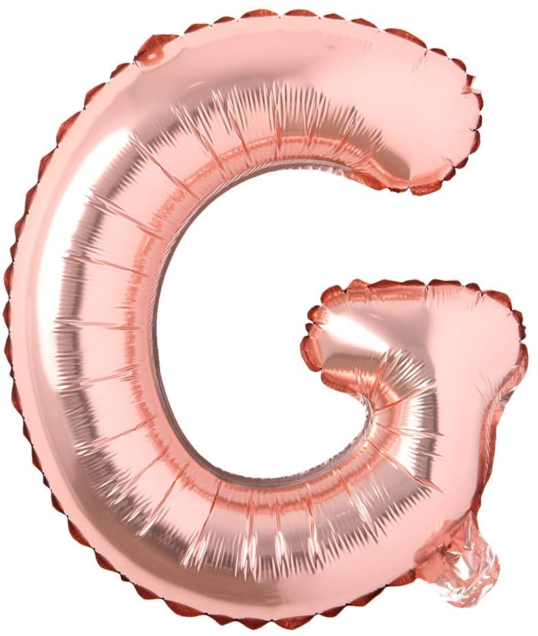 16" Balloon Letters - Rose Gold - Party America