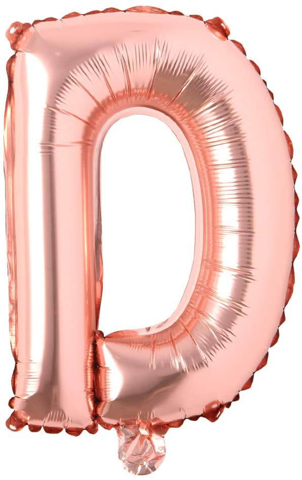 34" Balloon Letters - Rose Gold - Party America
