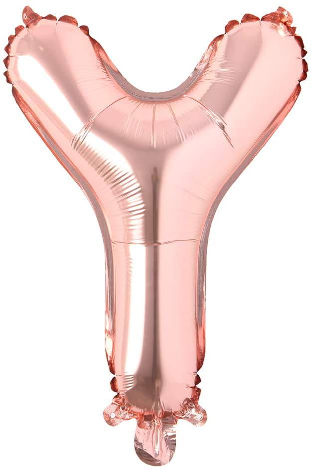 16" Balloon Letters - Rose Gold - Party America