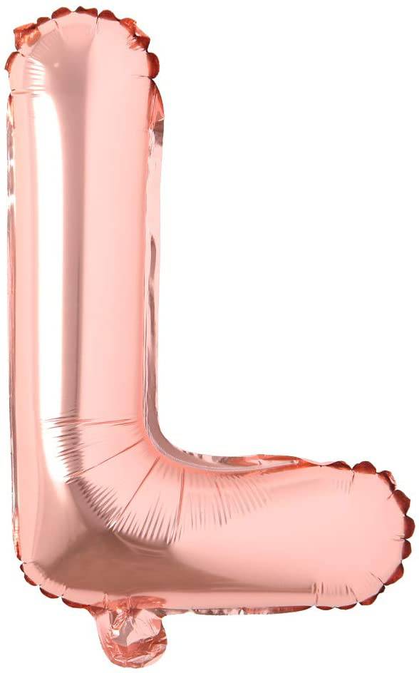 34" Balloon Letters - Rose Gold - Party America