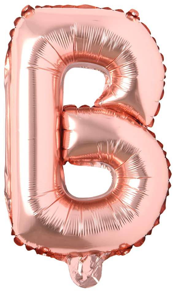 16" Balloon Letters - Rose Gold - Party America