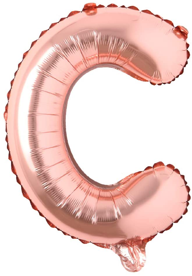 16" Balloon Letters - Rose Gold - Party America