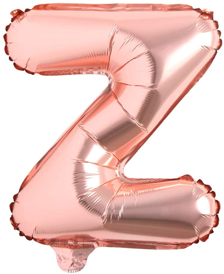 34" Balloon Letters - Rose Gold - Party America