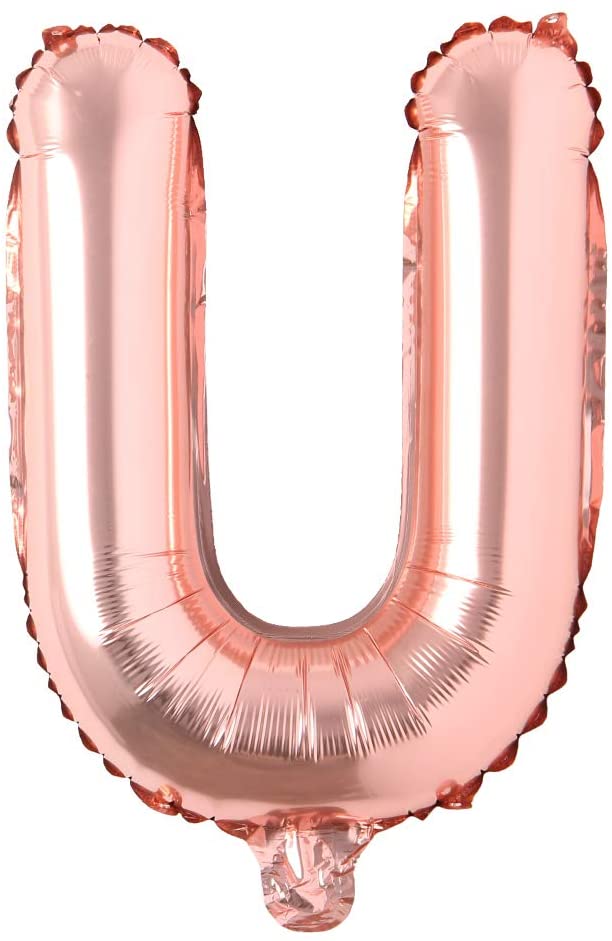 34" Balloon Letters - Rose Gold - Party America