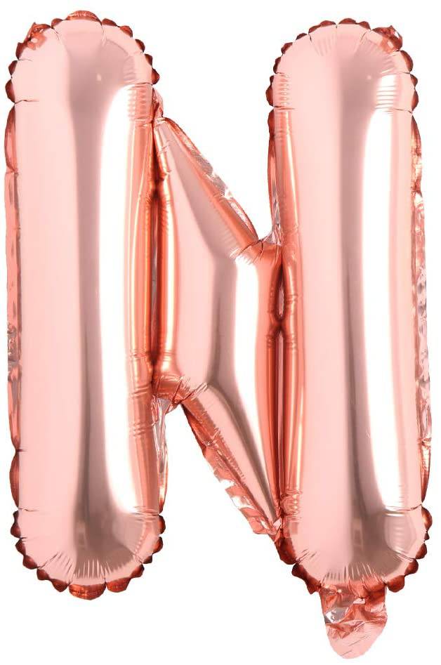 16" Balloon Letters - Rose Gold - Party America