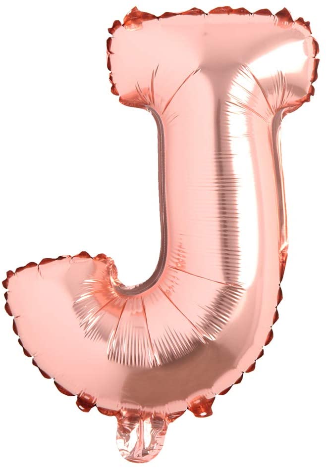 16" Balloon Letters - Rose Gold - Party America
