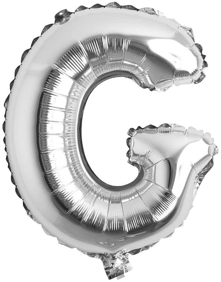 34" Balloon Letters - Silver - Party America