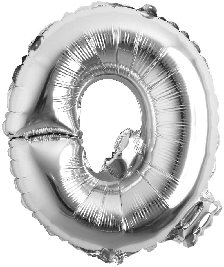 34" Balloon Letters - Silver - Party America