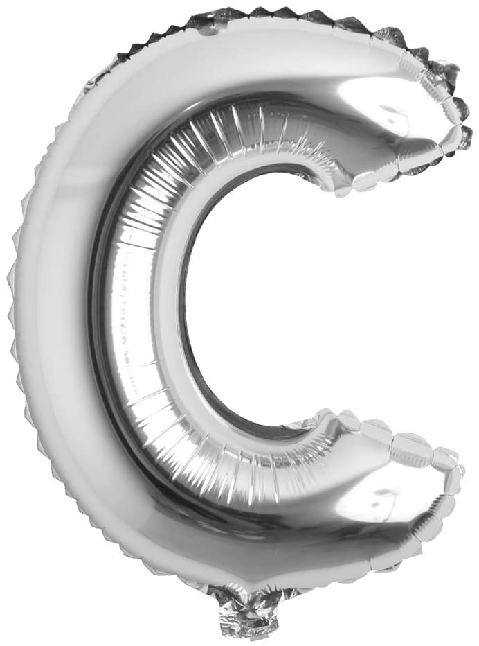 34" Balloon Letters - Silver - Party America