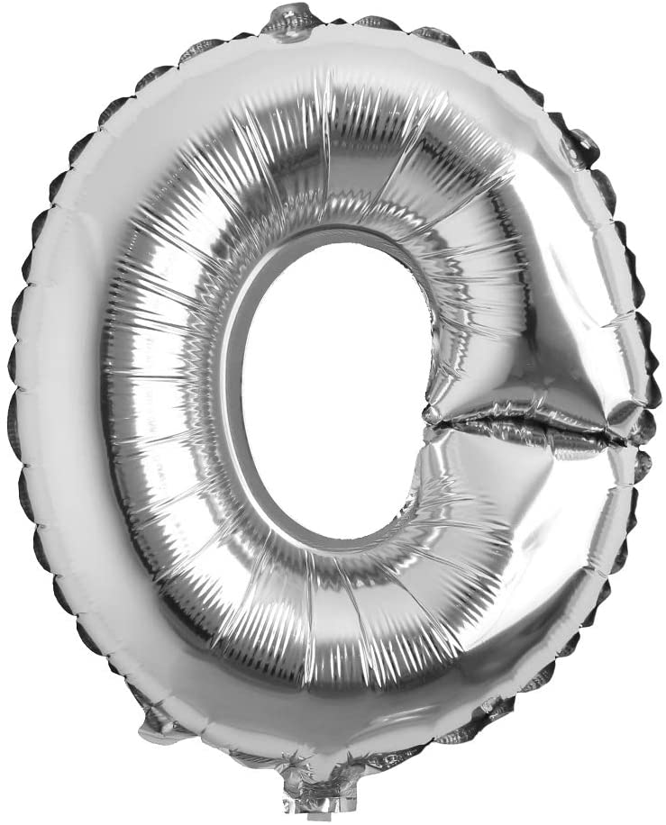 34" Balloon Letters - Silver - Party America