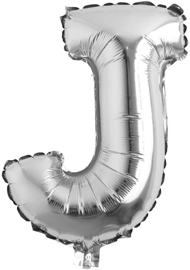 34" Balloon Letters - Silver - Party America