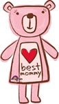 35" Best Mommy Bear