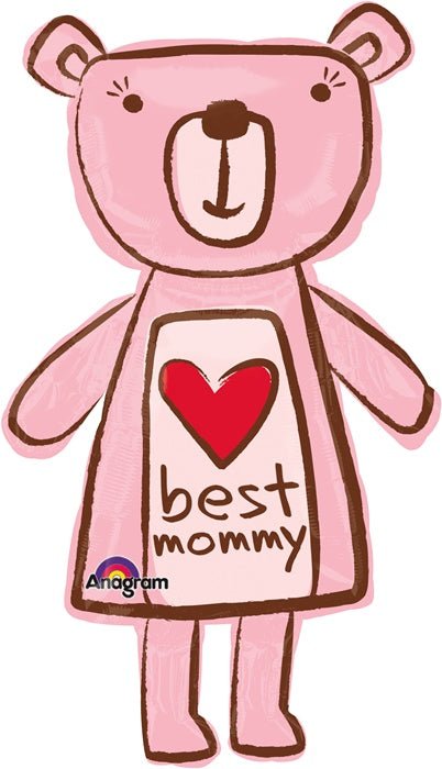 35" Best Mommy Bear