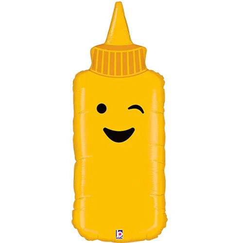 35" Mustard Bottle