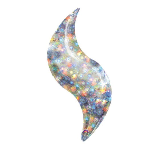 36" Curve - Holographic Fireworks (3ct) - Anagram