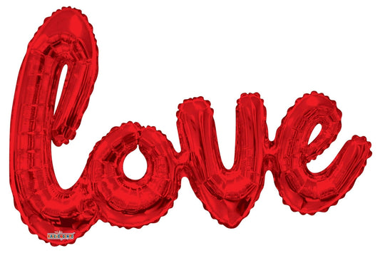 36" Love Script - Red - Conver USA