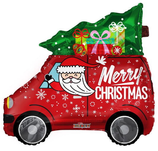 36" Santa with Christmas Tree - Conver USA