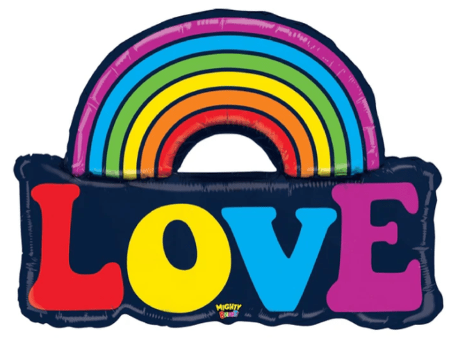 37" Love Rainbow - Mighty Bright - Betallic