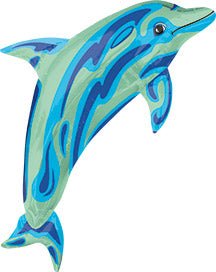 37" Ocean Blue Dolphin (5ct)