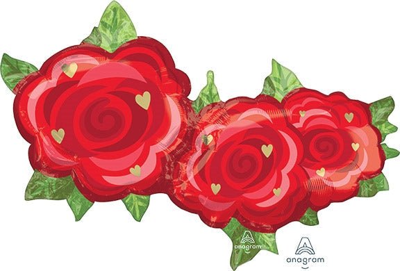 37" Rose Trio