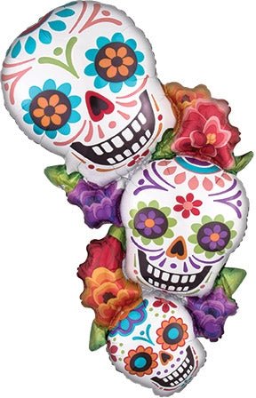 38" Stacking Sugar Skulls