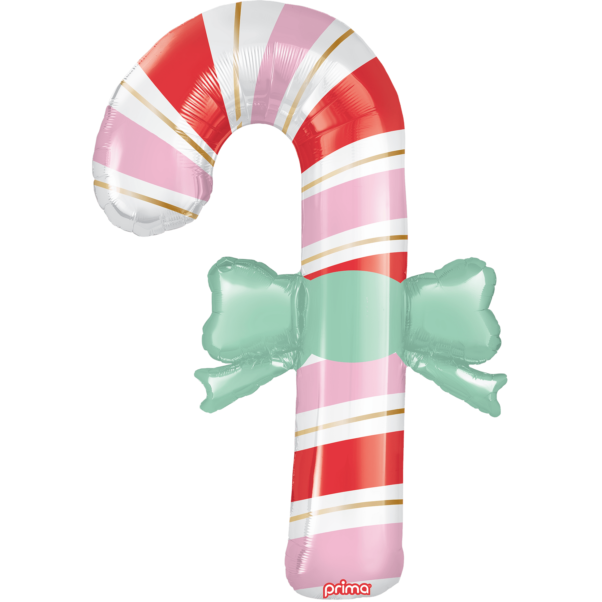 39" Candy Cane with Bow Special Shape