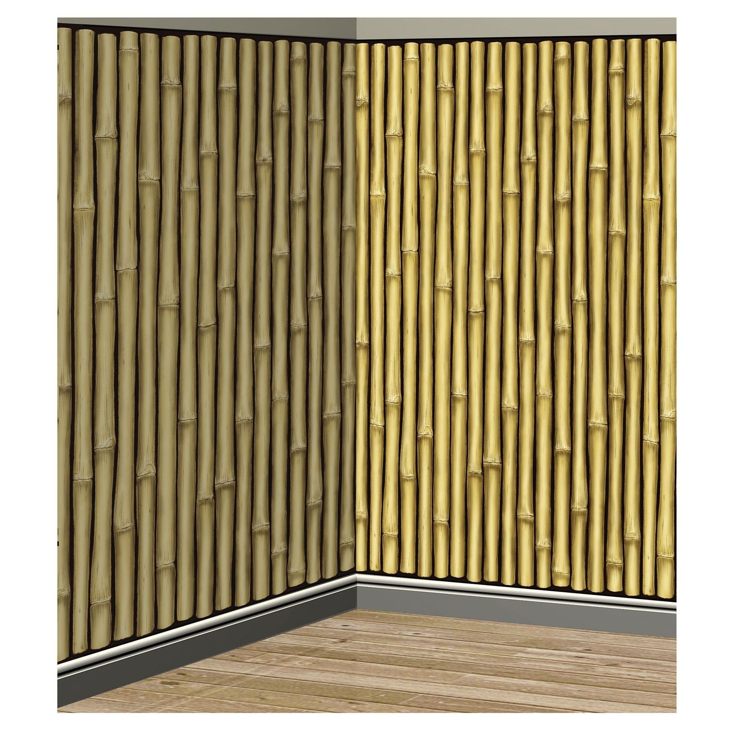 4 x 40ft Bamboo Scene Setters® Room Roll 1ct - Amscan