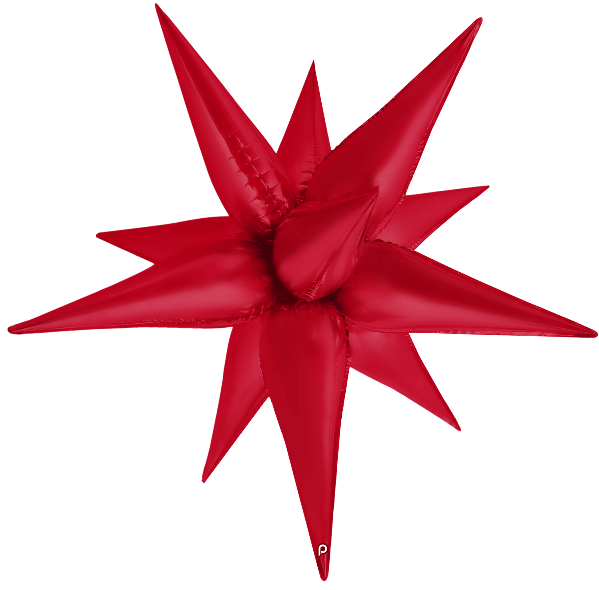 40" Red Satin Starburst