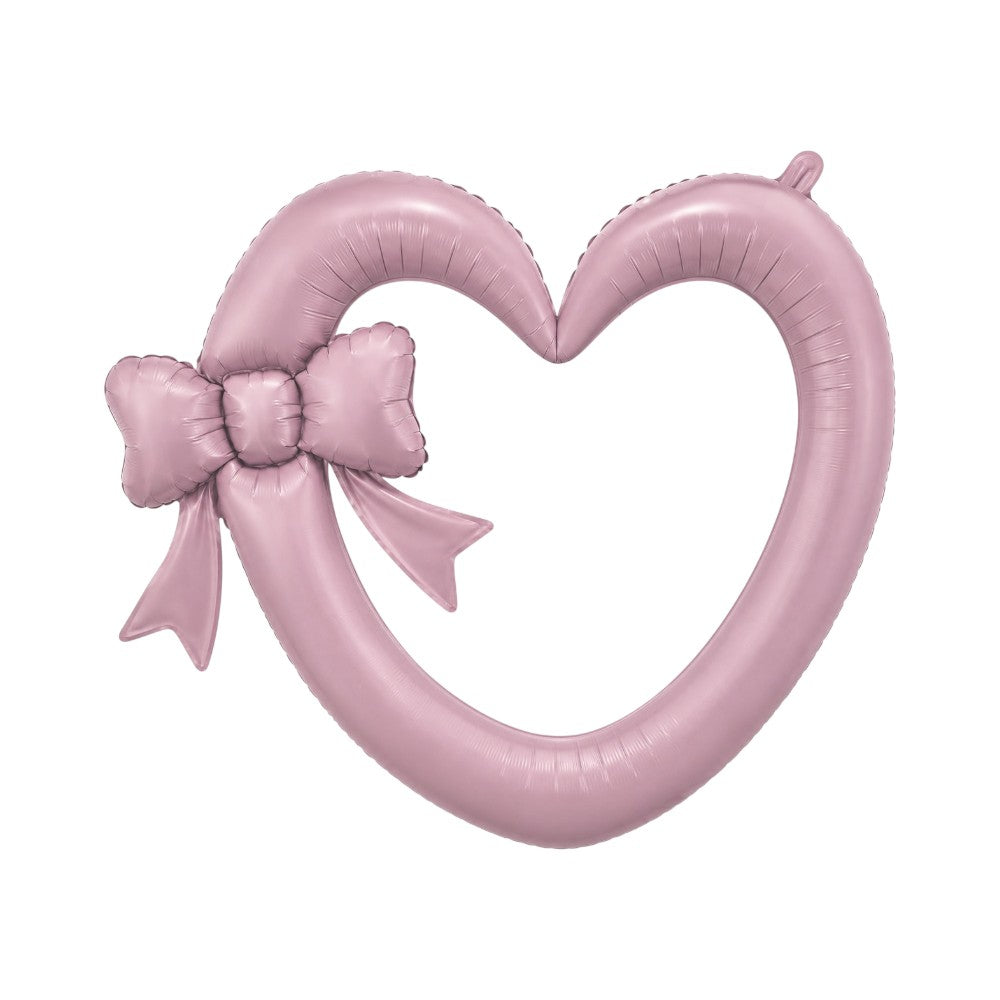 40" Heart Frame with Bow