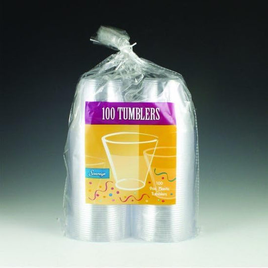 10oz Tumbler - Clear (100ct) - Maryland Plastics, Inc