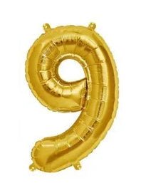 42" Balloon Numbers - Gold