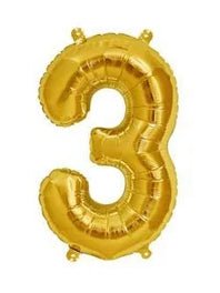42" Balloon Numbers - Gold