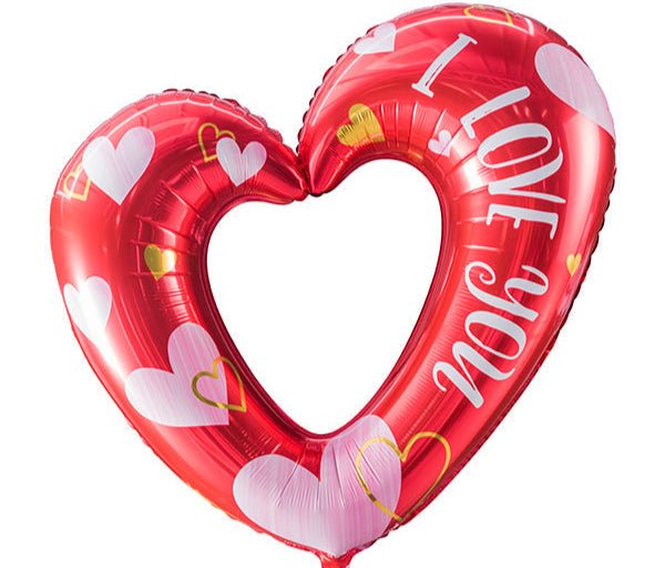 42" I Love You Hollow Heart - Party America