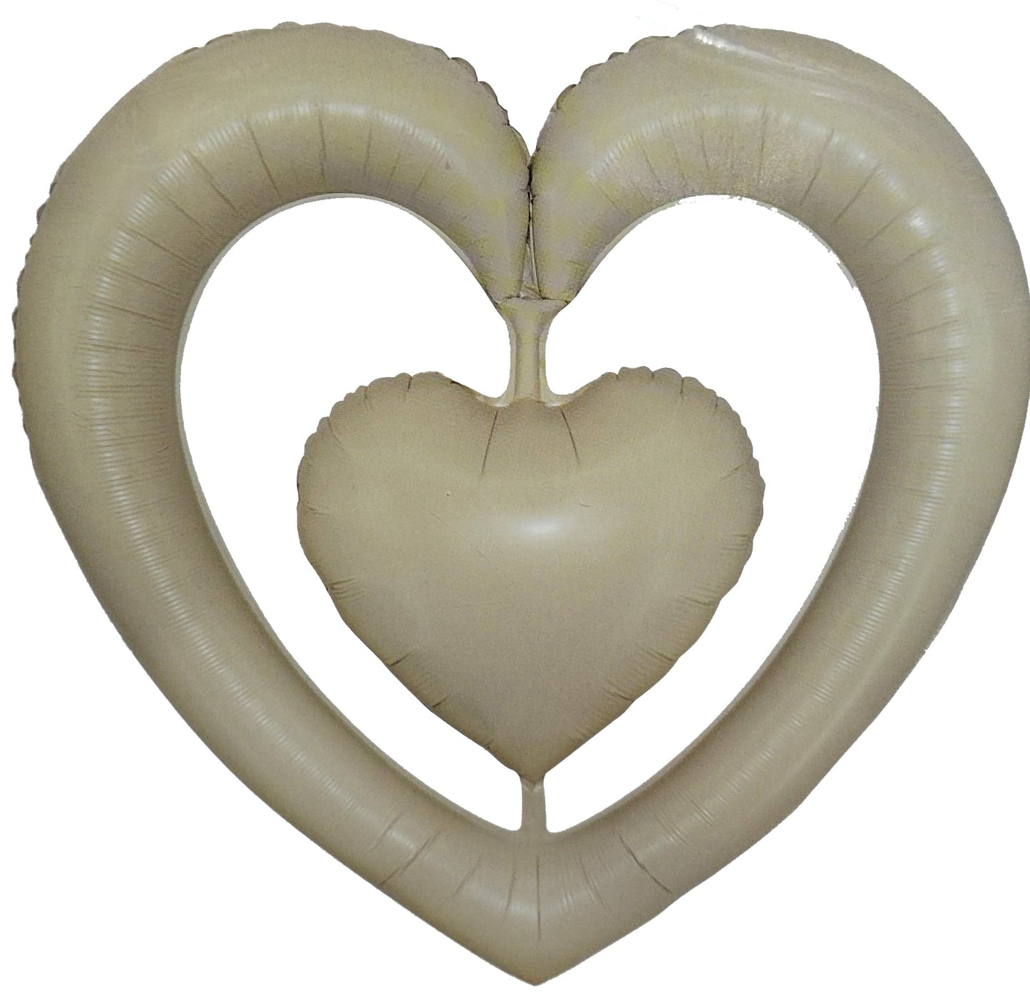 44" Heart - To - Heart - Cream