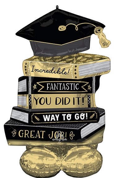 45" AirLoonz - Graduation Books