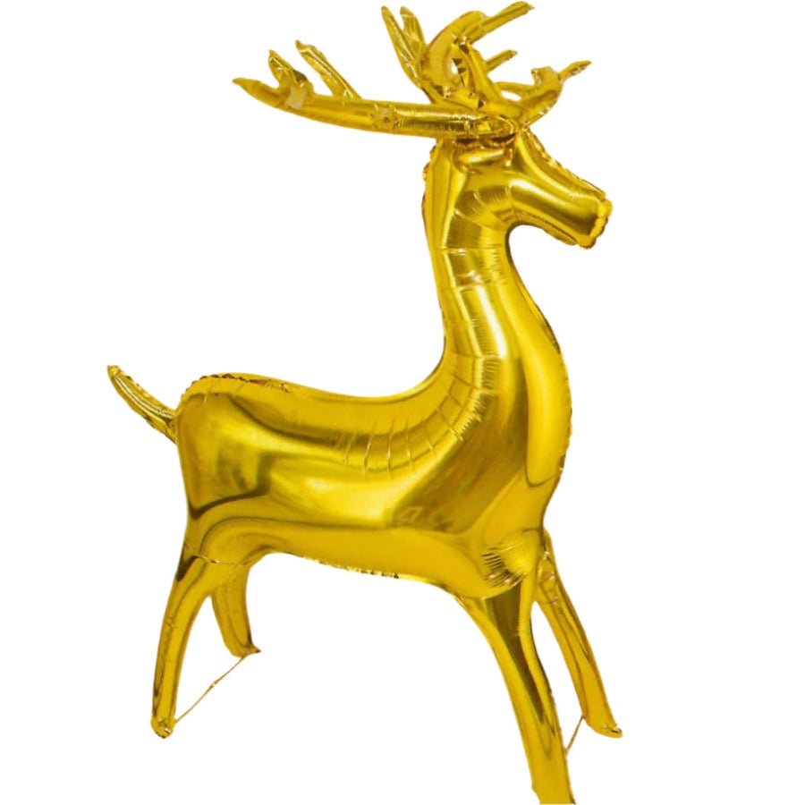 49" Standing Reindeer - Gold