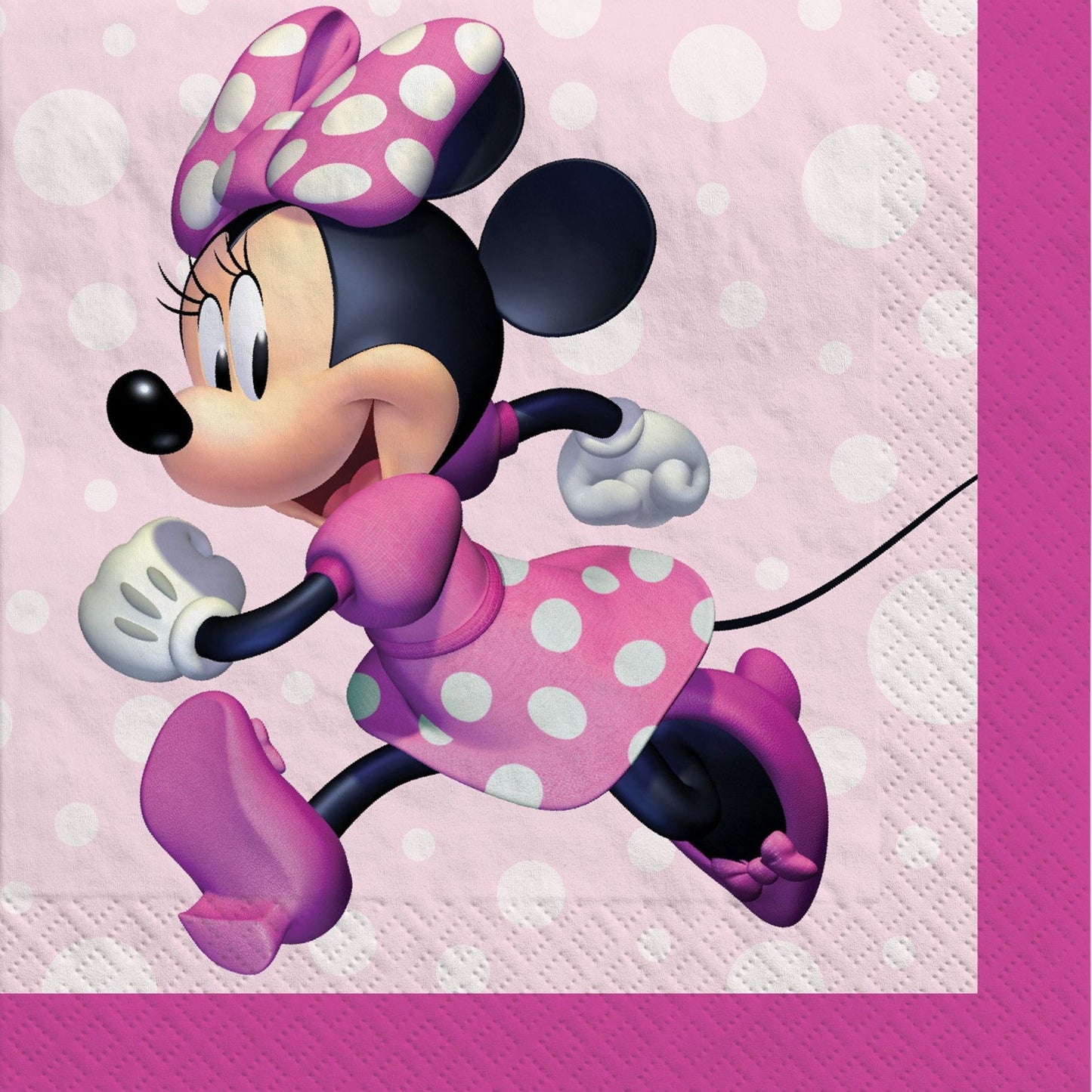 5" Beverage Napkins - Minnie Mouse Forever (16ct)