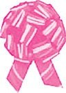 5" Pull Bow - Hot Pink (50ct)