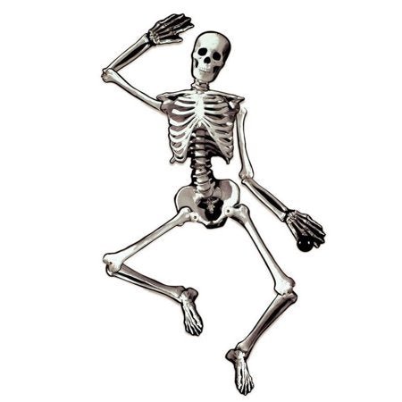 53" Jointed Cutout - Skeleton