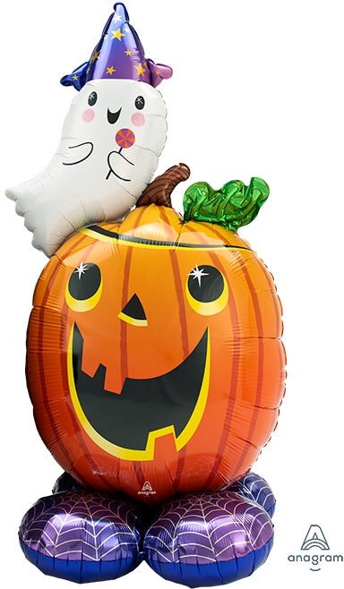 56" AirLoonz - Pumpkin and Ghost